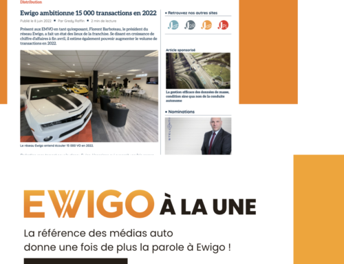 Le Journal de l’Automobile : Ewigo ambitionne 15.000 transactions en 2022 !